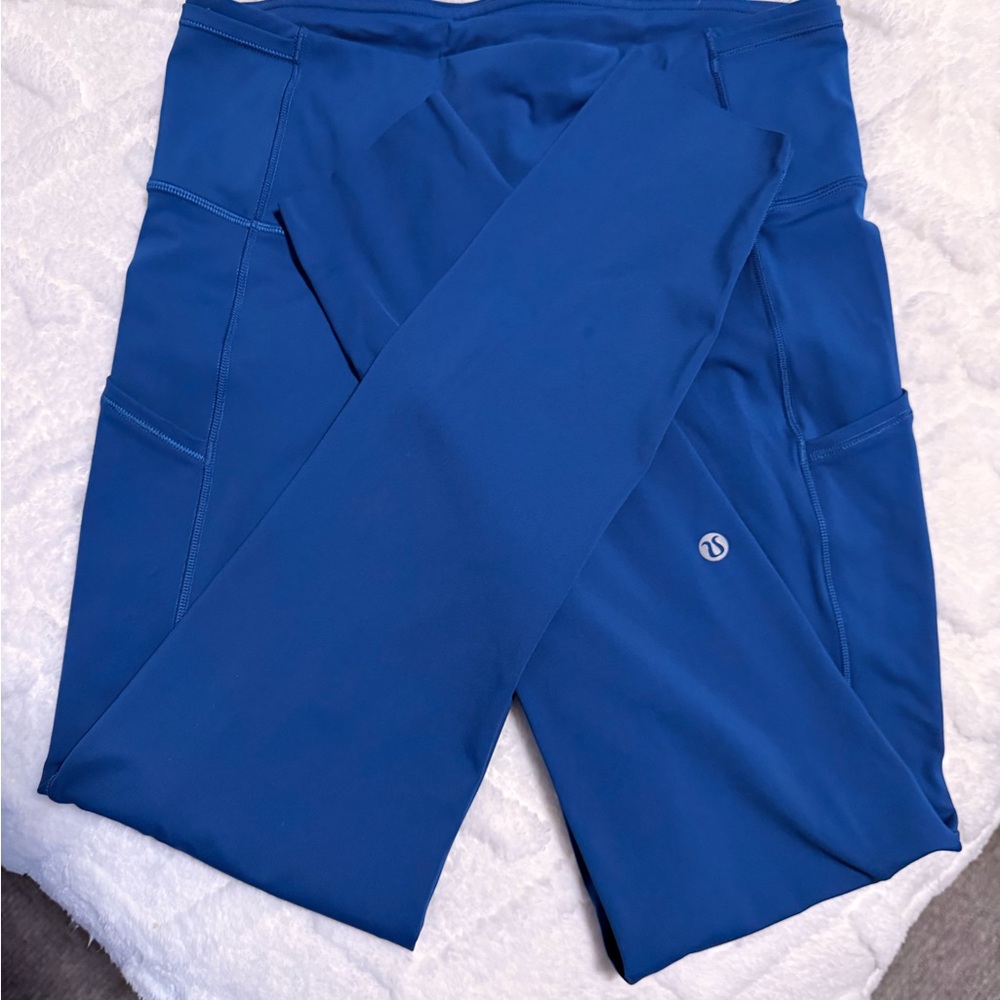 Lululemon Fast & Free / Running Legging – Blue – Size 8